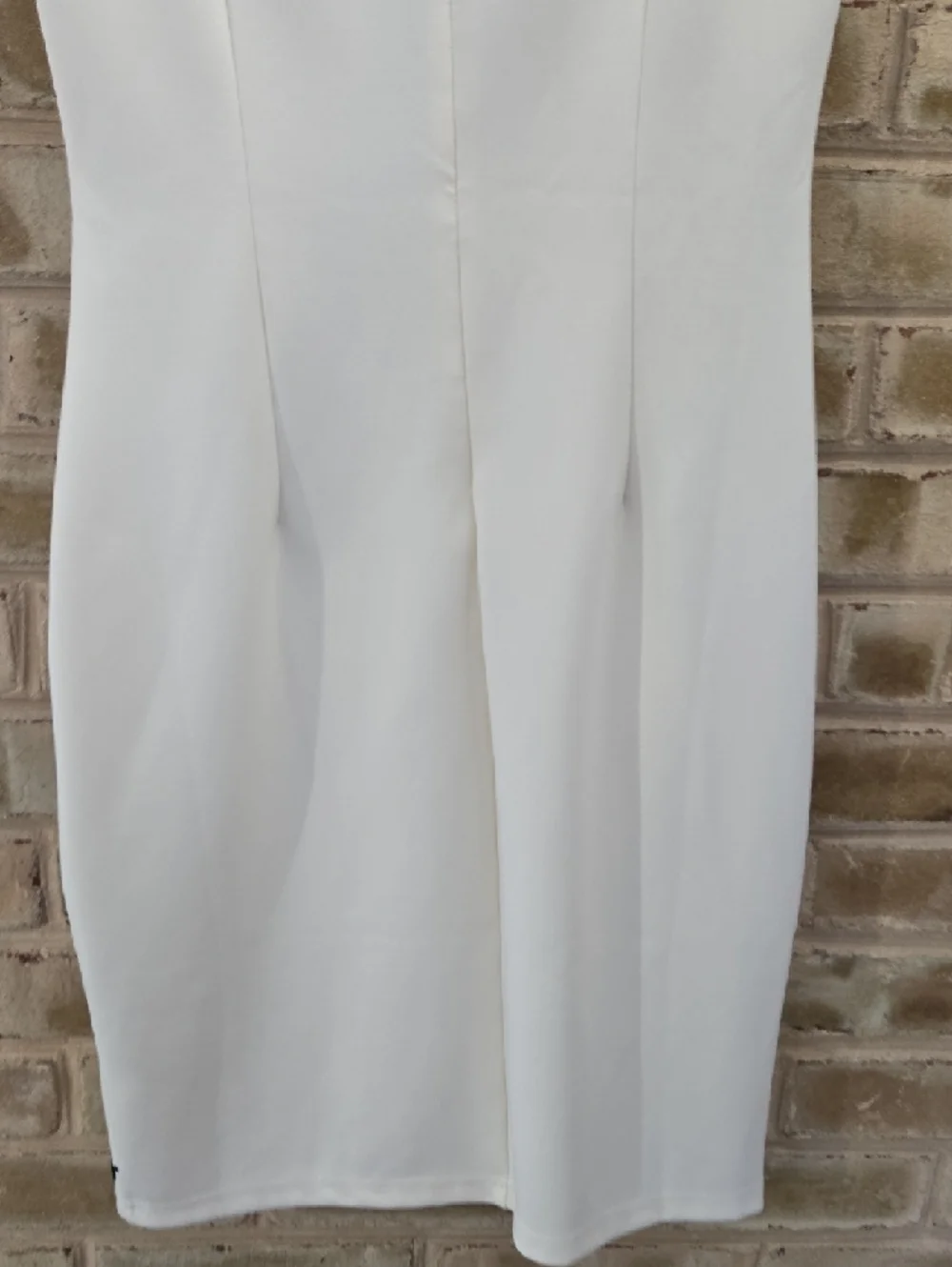 Spenser Jeremy Ivory Midi Dress with Black Embroidery - Picture 9 of 13